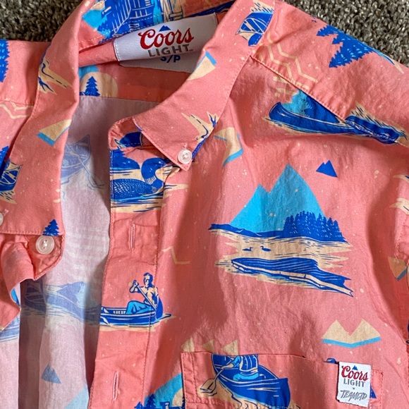 TEAMLTD x Coors Light SS Button Up - Picture 4 of 4